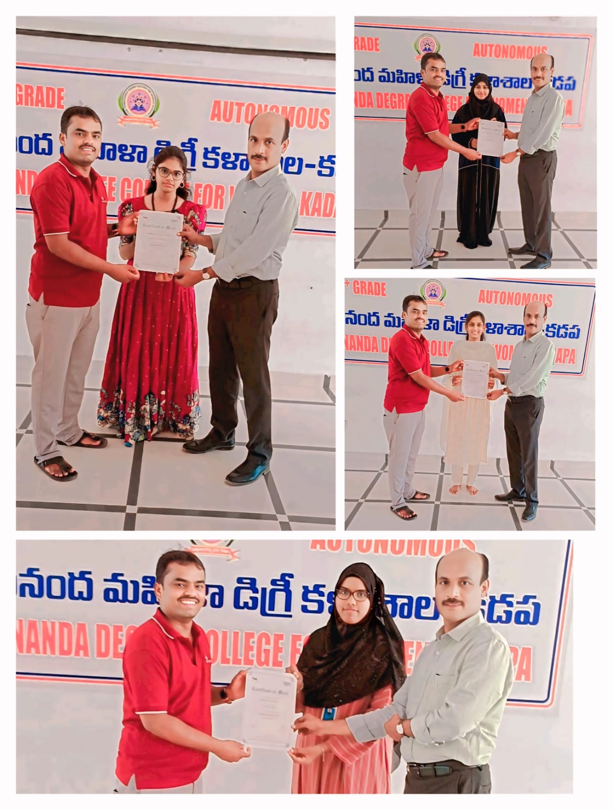 TALLY COURSE CERTIFICATION DISTRIBUTIONS