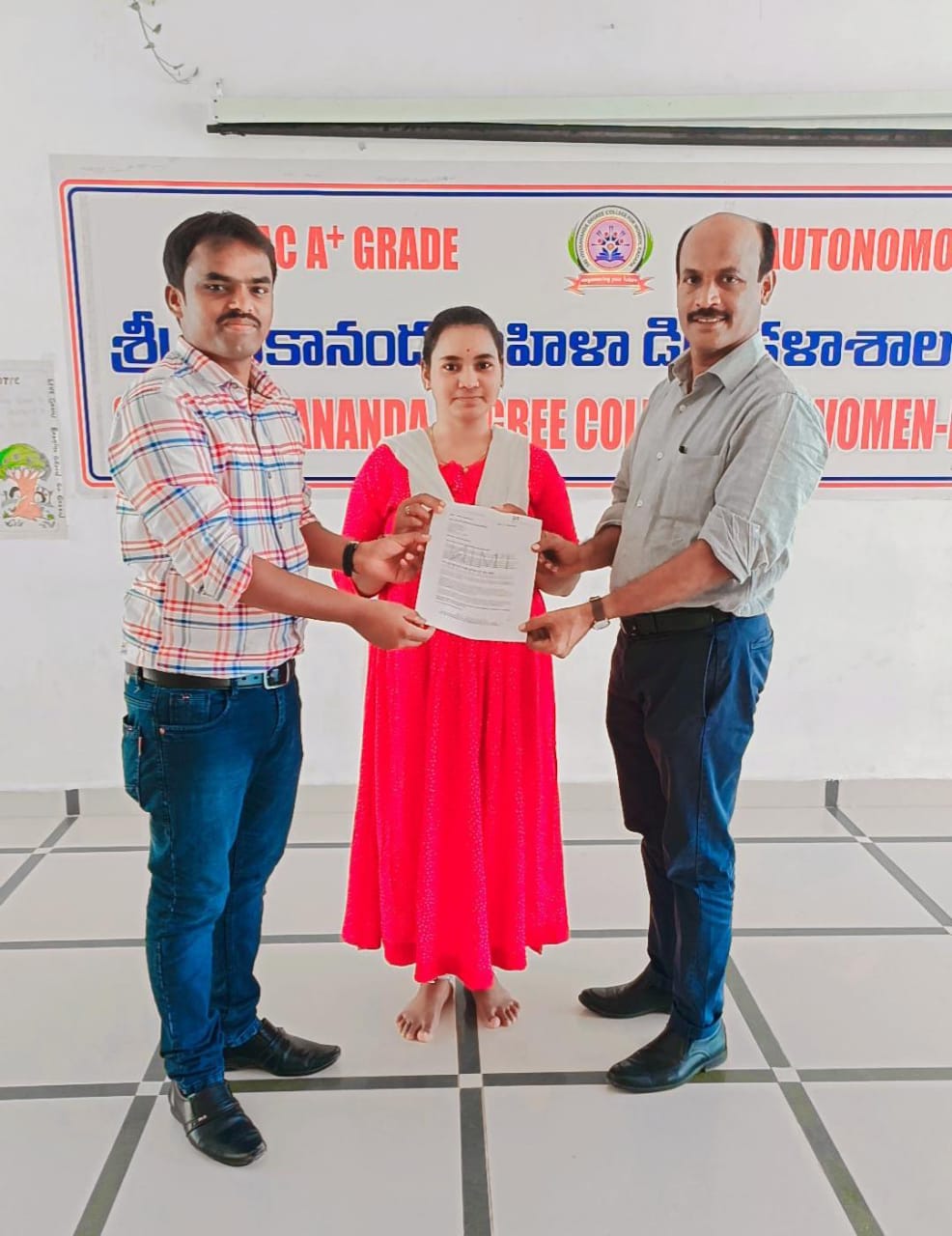 Congratulations -  Janaki - Package - 2.4 LPA